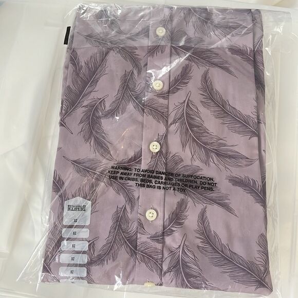 Duluth Trading Shirt Womens 2X Purple Wrinklefighter Tunic Top Blouse‎ - Picture 6 of 7